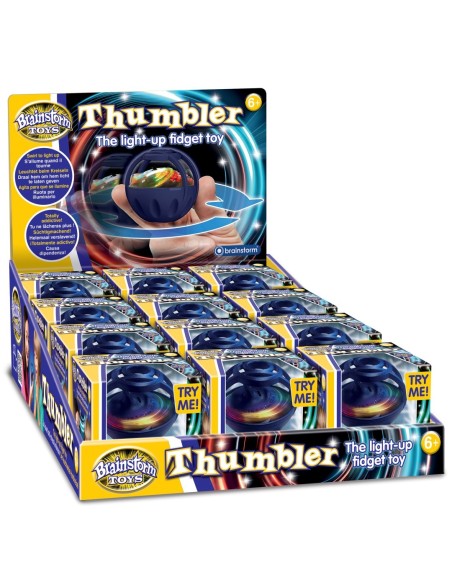 Brainstorm - Thumbler met licht fidget
