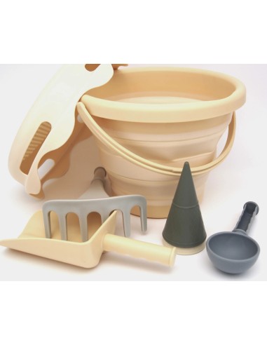 7in1 Sand Toys - Zand speelgoed - 7 delig - beige