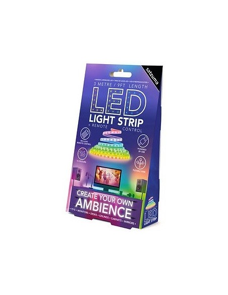 Satzuma - Led Light Strip 3M - reageert op geluid