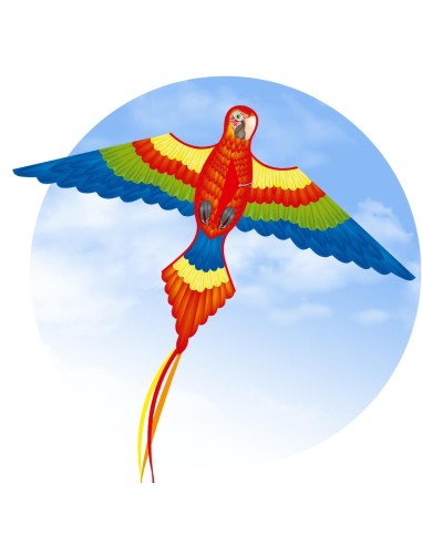 Ecoline: Parrot Kite - 152x96cm
