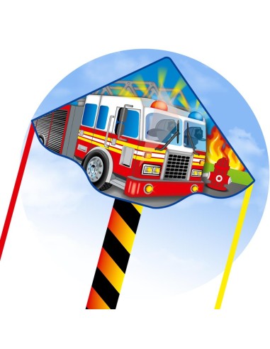 Simple Flyer Fire Truck -  42x85cm