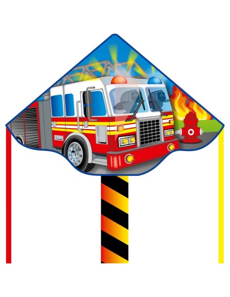 Simple Flyer Fire Truck -  42x85cm