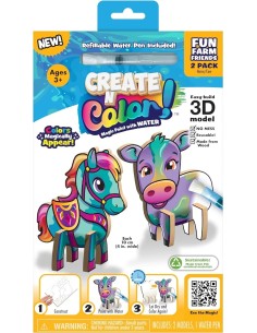 Create N Colour Take Along Fun Farm Friends