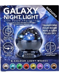 Satzuma - Galaxy Night Light Projector