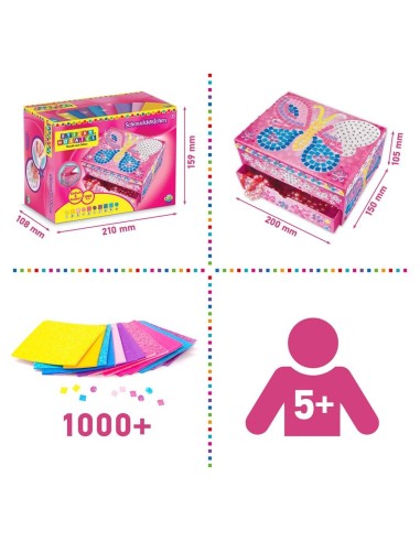 Sticky Mosaics Juwelendoos Vlinder