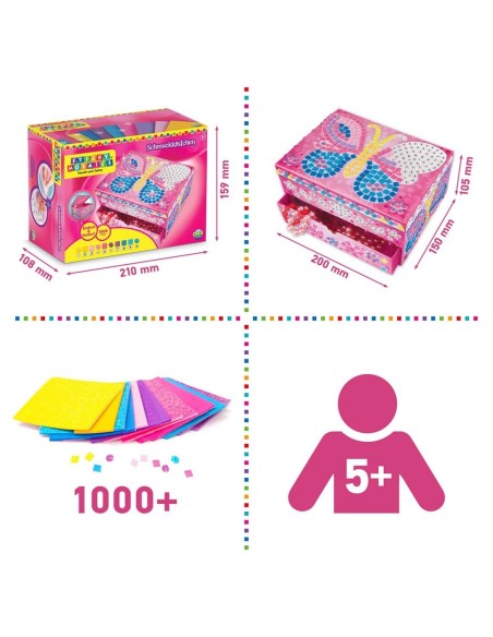 Sticky Mosaics Juwelendoos Vlinder