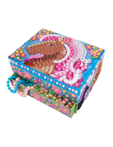 Sticky Mosaics Juwelendoos Paard