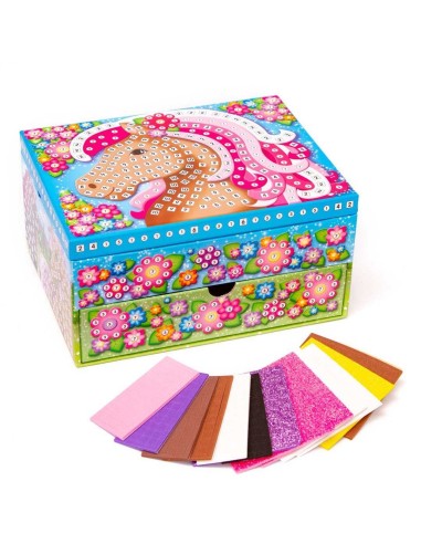 Sticky Mosaics Juwelendoos Paard