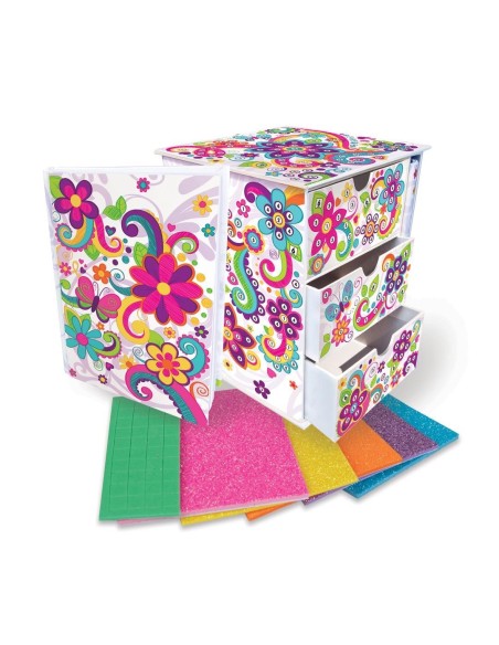 Sticky Mosaics Kastje 3 Laden Notitieboekje