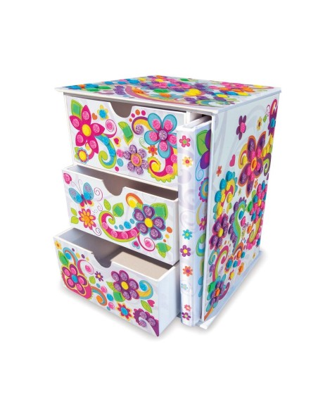 Sticky Mosaics Kastje 3 Laden Notitieboekje