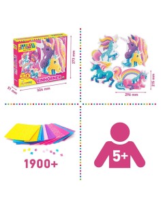 Sticky Mosaics Eenhoorn 2