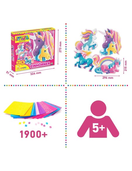Sticky Mosaics Eenhoorn