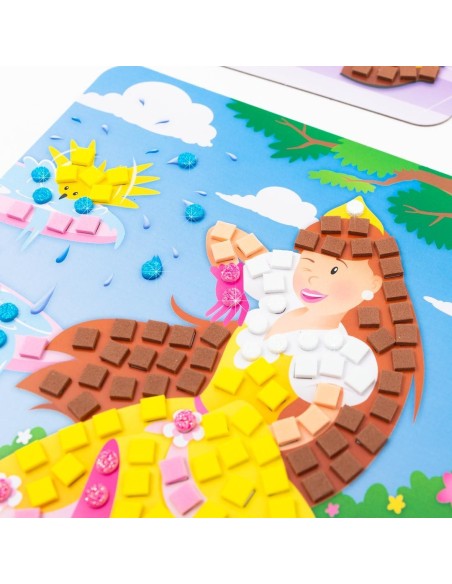 Sticky Mosaics Glitter Prinses