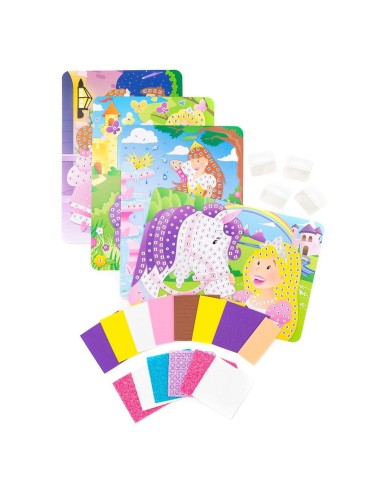 Sticky Mosaics Glitter Prinses