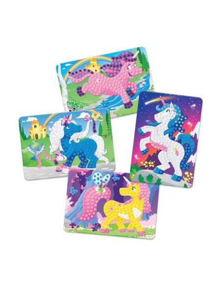 Sticky Mosaics Glitter Eenhoorn
