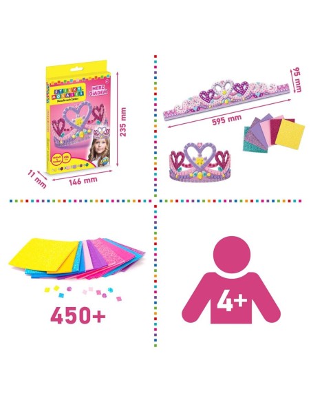 Sticky Mosaics Diadeem Hartje