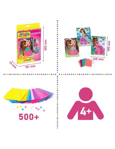 Sticky Mosaics Travel Pack Prinses