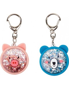 Sleutelhanger glitterdier 2