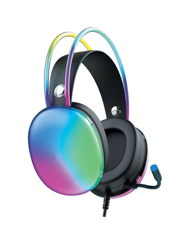 Satzuma - Glow Headphones RGB over-ear koptelefoon met microfoon