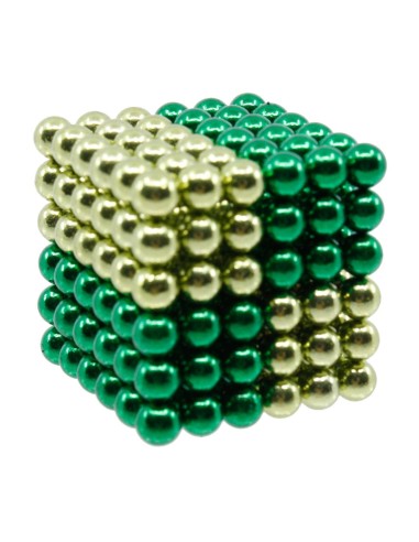 Magneet balletjes - 216 stuks - 5mm - groen-licht groen