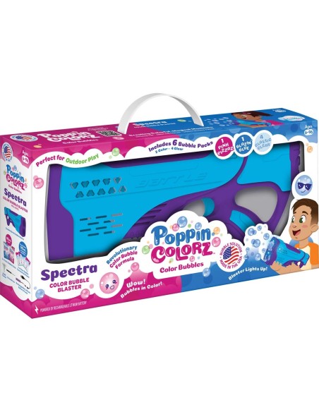South Beach Bubbles: PoppinColorz Spectra bellenblaaspistool