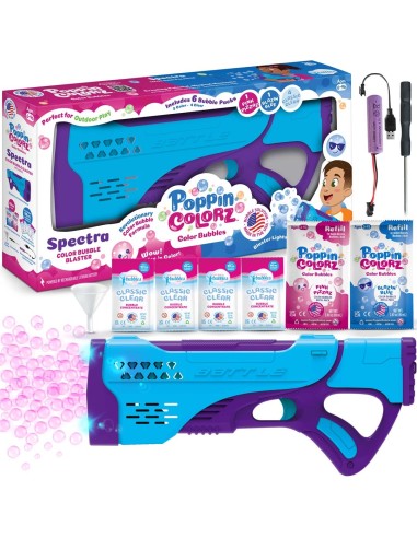 South Beach Bubbles: PoppinColorz Spectra bellenblaaspistool