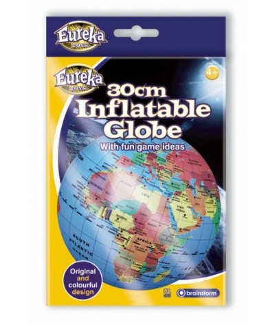 Brainstorm - opblaasbare Globe - 30cm