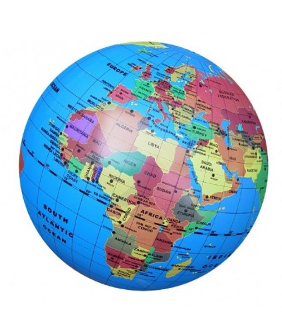 Brainstorm - opblaasbare Globe - 30cm 2