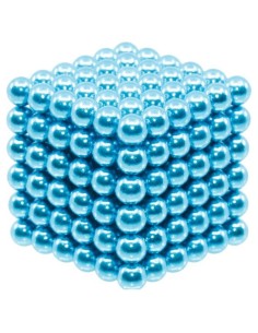 Magneet balletjes - 216 stuks - 5mm - lichtblauw