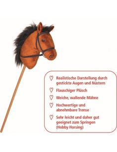 Stokpaardje Dusty 105 cm 2