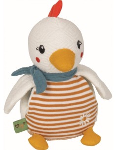 Knuffeltje met knuffeldoek kip 2