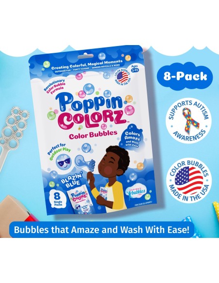 South Beach Bubbles: PoppinColorz Party Packs