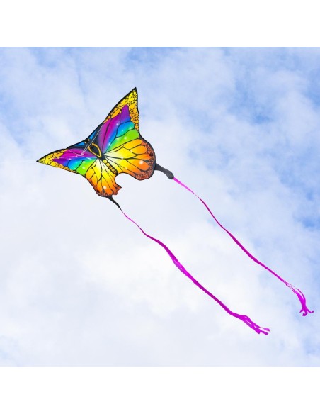 Butterfly Kite Rainbow - 95x120cm