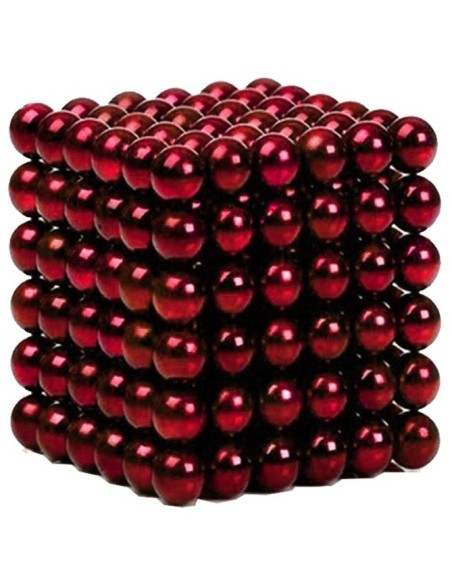 Magneet balletjes - 216 stuks - 5mm - rood
