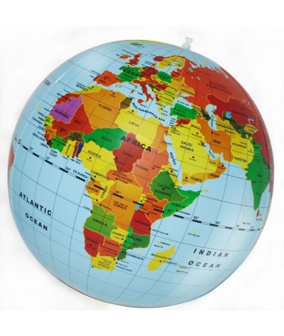 Brainstorm - Opblaasbare mega globe - 50cm