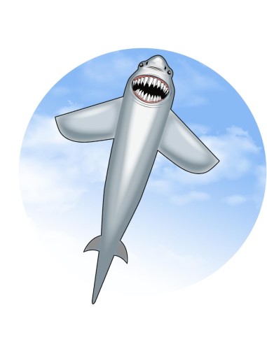 Great White Shark 7´ - 144x210cm