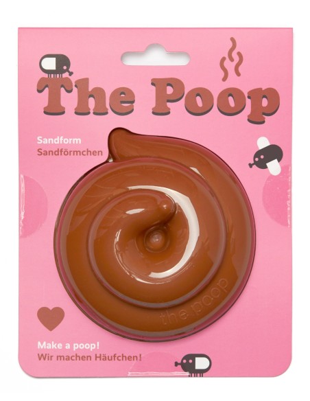The Poop - zandvorm - bruin