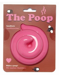 The Poop - zandvorm - roze
