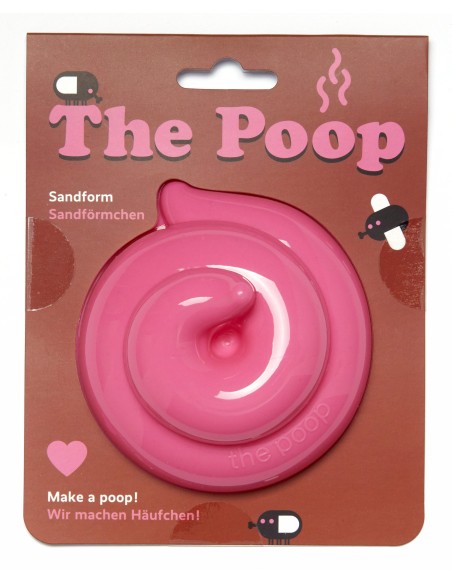 The Poop - zandvorm - roze