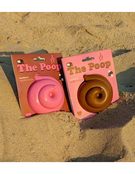 The Poop - zandvorm - bruin