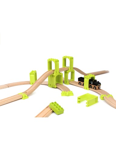 Noppi Railway - 16 onderdelen voor bruggen