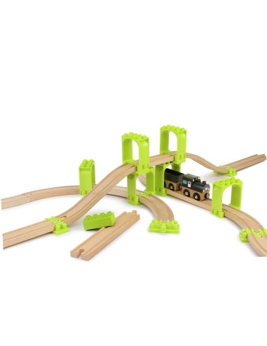 Noppi Railway - 16 onderdelen voor bruggen