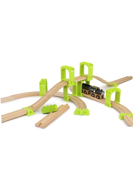 Noppi Railway - 16 onderdelen voor bruggen