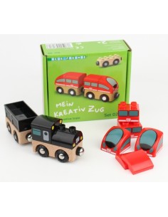 Noppi Railway - Set 02 - REGIO/Stoomlocomotief