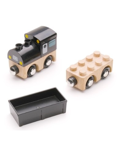 Noppi Railway - Set 02 - REGIO/Stoomlocomotief