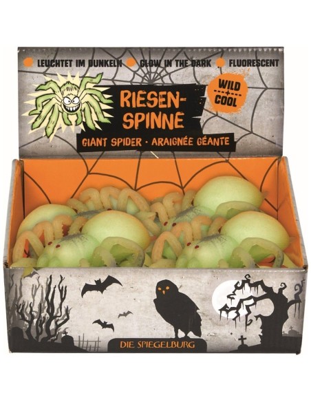 Glow in the dark reuzespin 20 cm - Wild+Cool