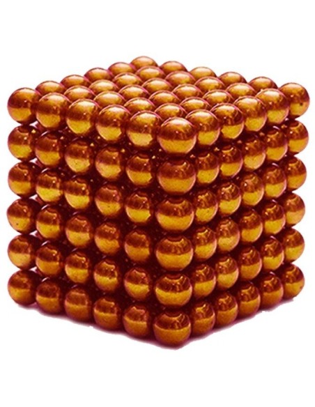 Magneet balletjes - 216 stuks - 5mm - oranje