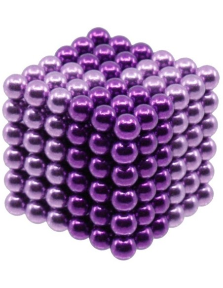 Magneet balletjes - 216 stuks - 5mm - Lila-licht lila