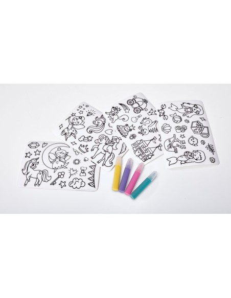 Brainstorm - Colour Your Own Stickers – Fairytale