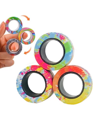 Magnetic Fidget Rings Stim Toy